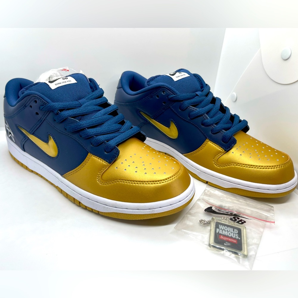 Nike Dunk SB x Supreme | Blue & Gold | Men’s 9.5 New with Box